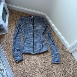 Lululemon Women's Gray striped Jacket